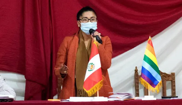 Alcaldesa señaló que su gestión se priorizarápor la lucha contra la corrupción. Foto: Municipalidad de Chumbivilcas.
