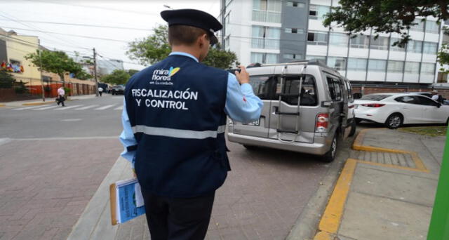 Vehículos mal estacionados en Miraflores serán llevados al depósito municipal 