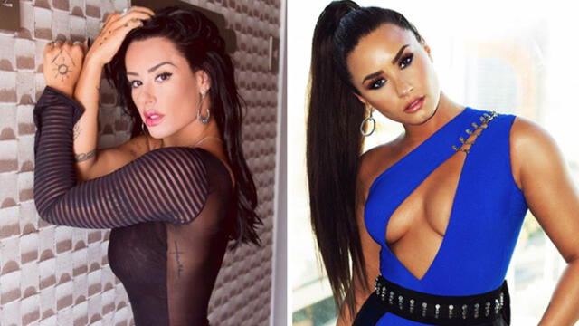 Instagram: mira el atrevido bikinazo de la Doble brasileña de Demi Lovato que encienden las redes