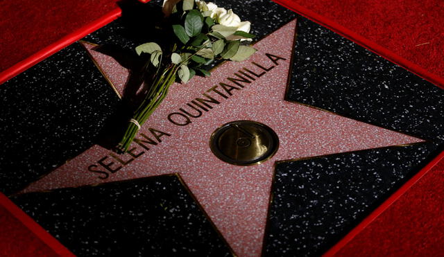 Estrella de Selena Quintanilla en el Paseo de la Fama de Hollywood. (Foto: El Tiempo)