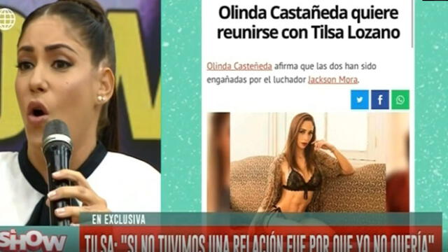 Tilsa Lozano sobre Jackson y Olinda: “Han manchado mi honra”