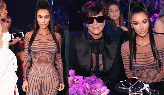 People's Choice Awards: Kim Kardashian y Kris Jenner fueron el centro de atención en la alfombra roja [FOTOS y VIDEO]