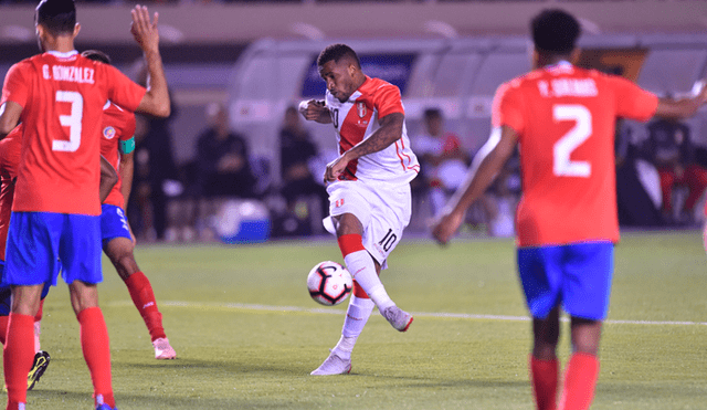 Perú venció 1-0 a Costa Rica en su primer amistoso previo a la Copa América