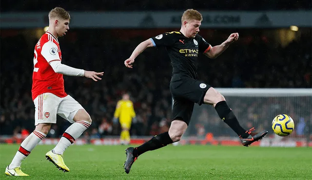 Sigue aquí EN VIVO ONLINE el Manchester City vs. Arsenal por la jornada 28 de la Premier League. | Foto: AFP