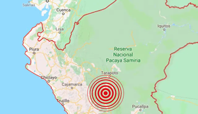 IGP registró sismo de magnitud 4.2 en San Martín