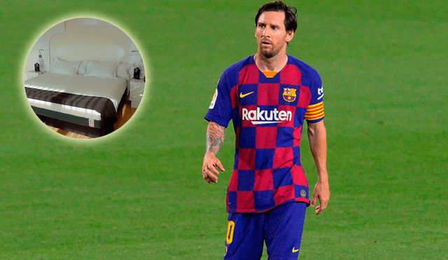 Lionel Messi gasta millones por una cama que mata el coronavirus. (FOTO: AFP/Composición La República).