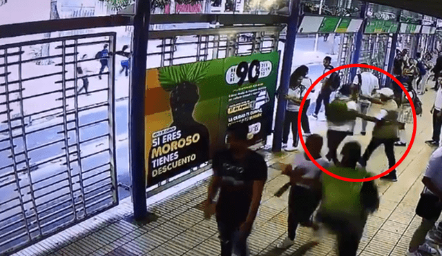 Se lanza de estación para evitar pagar pasaje y es arrollado por bus a toda marcha [VIDEO]