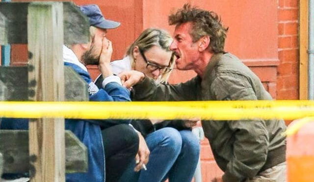 Captan a Sean Penn en un ataque de furia contra el novio de su hija