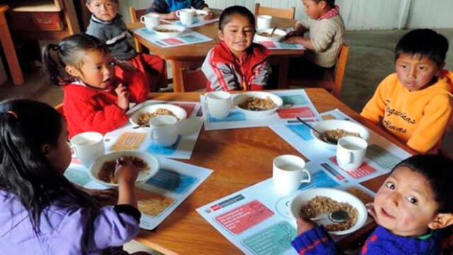 Habrá desayuno y almuerzo para más de 2 mil estudiantes en ciudad de Cusco