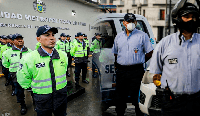 Los agentes de serenazgo de Lima tienen la función de mantener la tranquilidad, orden y seguridad del municipio. Foto: composición LR/Municipalidad de Lima