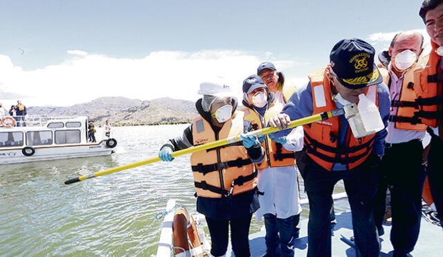 Kuczynski entrega viabilidad a plantas de tratamiento para descontaminar Titicaca