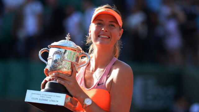 En Roland Garros 2012 y 2014, María Sharapova venció a Simona Halep. (Foto: Getty Images)