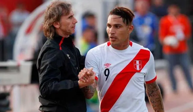 Ricardo Gareca señaló que le hubiera gustado que Paolo Guerrero llegar al fútbol argentino. Foto: Líbero.