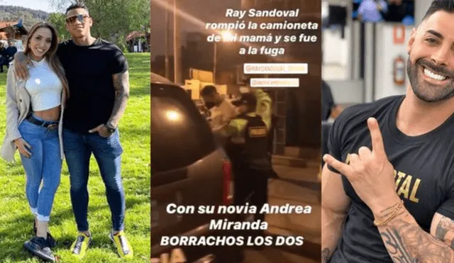Ray Sandoval: Quién es Andrea Miranda, la pareja del futbolista fue también fue detenida