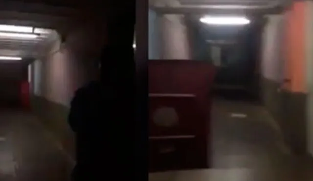 Guardias vivieron momentos de terror al captar “fantasma” en escuela | VIDEO