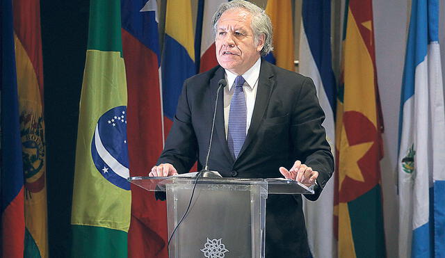 Demanda. En documento dirigido al secretario general de la OEA, Luis Almagro, personalidades solicitan apreciación colectiva de la crisis. Foto: AFP