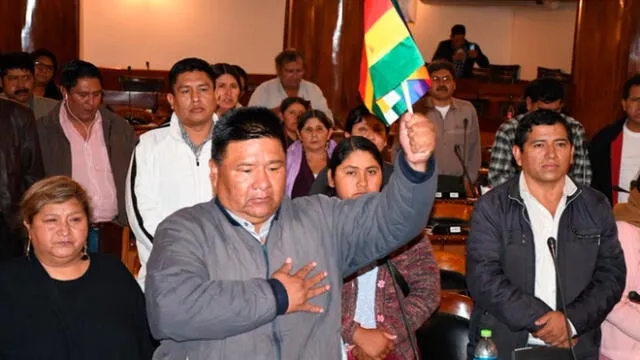 Sergio Choque, flamante presidente de la Cámara de Diputados en Bolivia. Foto: difusión