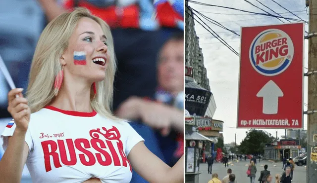 Ofrecen hamburguesas de por vida a rusas que se embaracen de futbolistas [VIDEO]