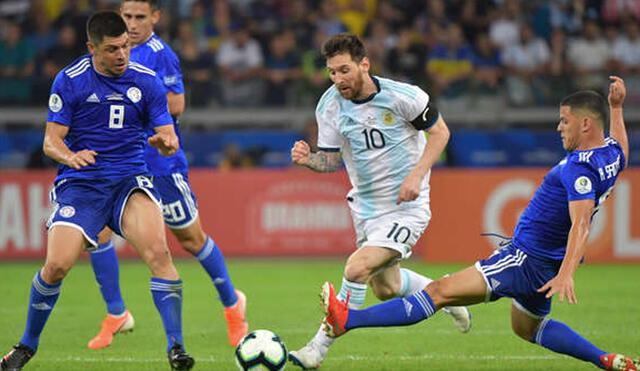 Argentina se enfrentará a Paraguay el jueves 12 de noviembre. Foto: AFP
