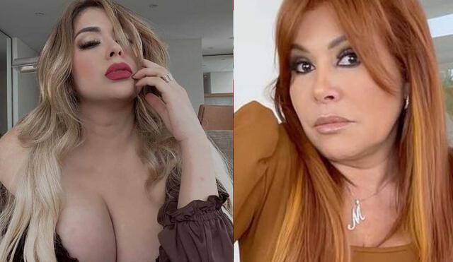 Magaly Medina reveló que Fátima Segovia le pidió que no difunda la entrevista a su esposo. Foto: composición LR/ Instagram de Magaly Medina y Fátima Segovia