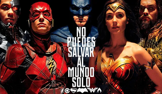 “Justice League”: Presentan pósteres individuales de los superhéroes [FOTOS]