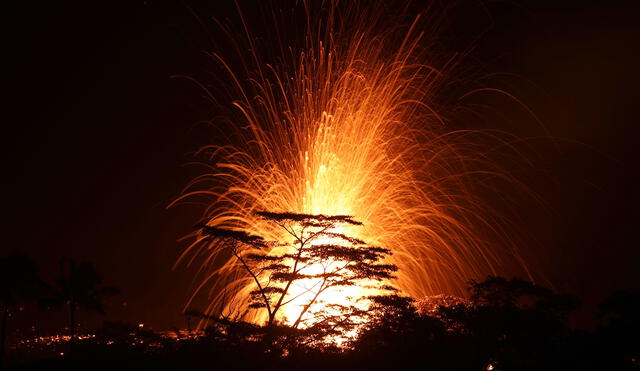 Volcán Kilauea vuelve a erupcionar