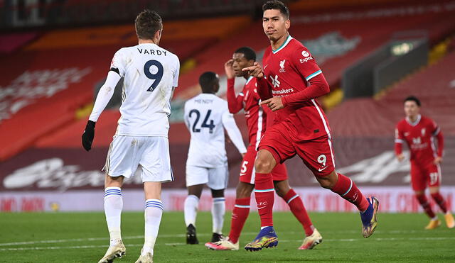 Liverpool venció 3-0 a Leicester City por la Premier League. Foto: AFP