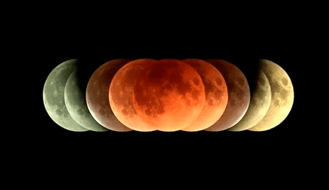 Este martes 16 de julio ocurrirá el eclipse lunar. Foto: Difusión.