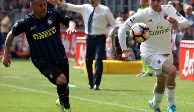 Inter igualó 2-2 con el Milan