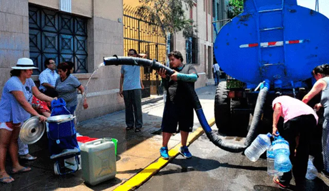 Sedapal informa que servicio de agua en SJL se restablecerá en las próximas horas