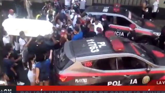 Policía Nacional del Perú. Créditos: Captura ATV.