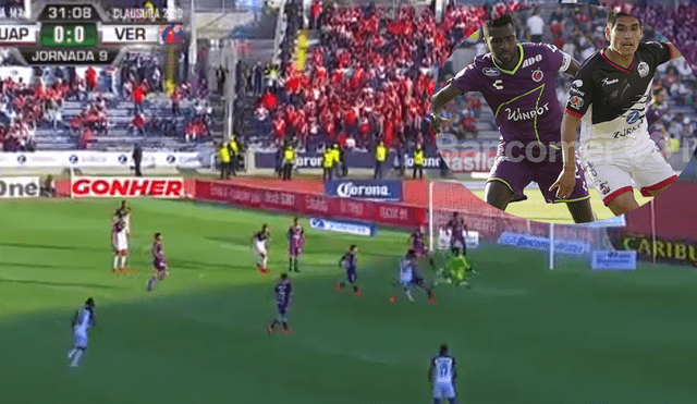 Irven Ávila quedó a tiro de gol, pero Christian Ramos la salvó de la línea [VIDEO]