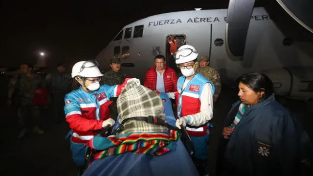 Bebé con grave problema renal es trasladado a Lima en avión FAP