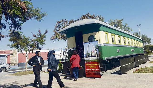 En Tacna instalan oficina de promoción en vagón de tren