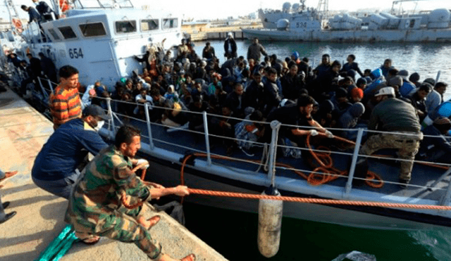 Mueren 11 inmigrantes y rescatan a 263 en mar de Libia