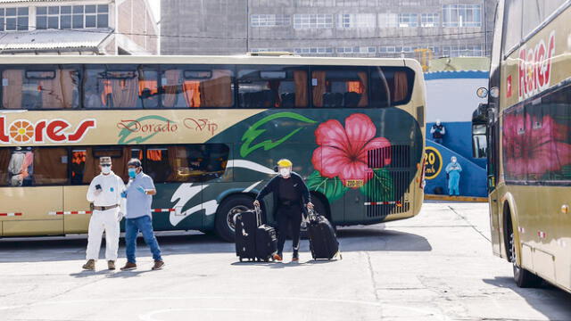 sin pruebas. El 30 de abril viajeros llegaron a Arequipa y fueron enviados a sus casas.