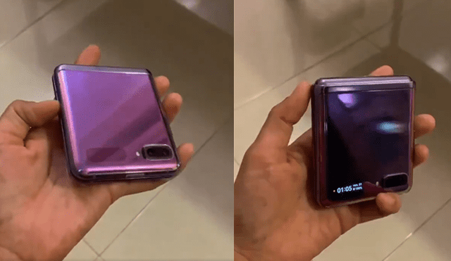 El primer video en la vida real del Samsung Galaxy Z Flip se filtró en redes sociales.