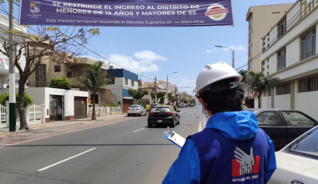 La oficina defensorial del Callao realizó un visita inopinada en la mencionada jurisdicción para solicitar a las autoridades que adecúen sus medidas a las disposiciones gubernamentales. Foto: Defensoría del Pueblo.