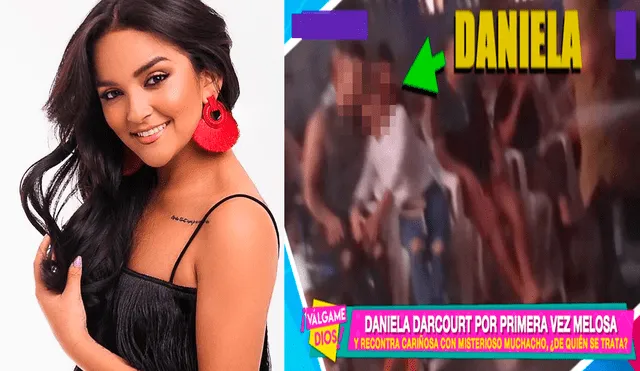 Daniela Darcourt captada en situación comprometedora con misterioso galán [VIDEO]
