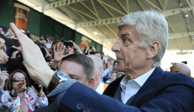 Arsene Wenger fue exdirector técnico del Arsenal, club que formaba parte de la Superliga europea. Foto: AFP
