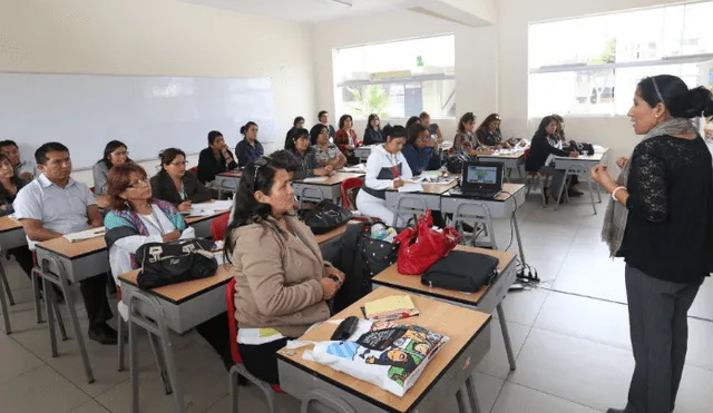 Docentes rindieron su prueba el último 13 de noviembre. Foto: Andina