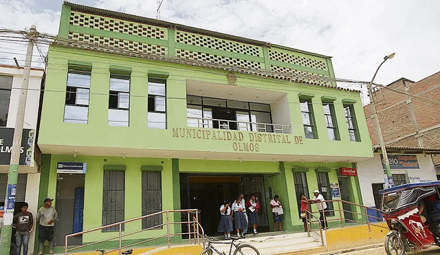 Hechos irregulares se produjeron en el interior de la Municipalidad Distrital de Olmos. Foto: La República