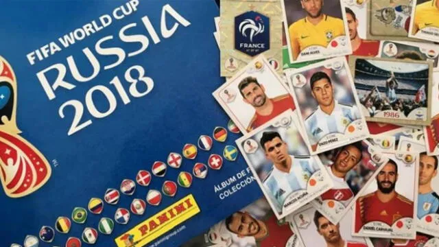La última publicación de Panini sobre una Copa del Mundo fue para Rusia 2018. Foto: difusión