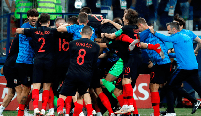 Croacia jugó la final del mundial Rusia 2018 ante Francia. Foto: FIFA