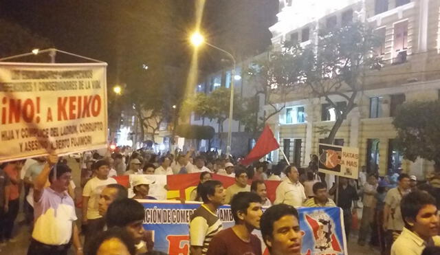Diversas organizaciones invitan a la ciudadanía a marchar contra candidatura de Keiko Fujimori este sábado en la plaza San Martín. Foto; La República