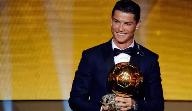Cristiano Ronaldo ganó cinco veces el Balón de Oro. Foto: difusión