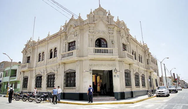 Palacio Municipal de Lambayeque estará cerrado por dos días. Foto: Archivo