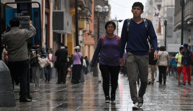 Lima amaneció con lluvia en varios distritos. Foto: La República