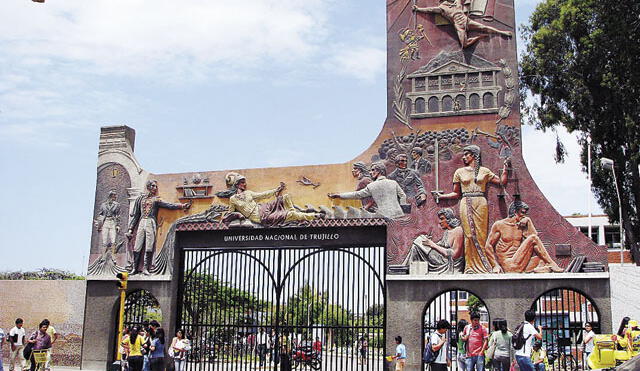 El local de votación más grande de la región La Libertad, que es la Universidad Nacional de Trujillo. Foto: referencial