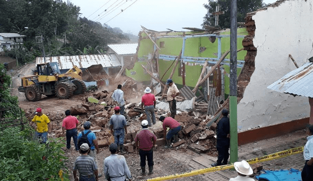 Hya más de 200 viviendas afectadas por las fuertes lluvias. Foto: difusión